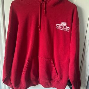 Gildan Classic Red Hoodie